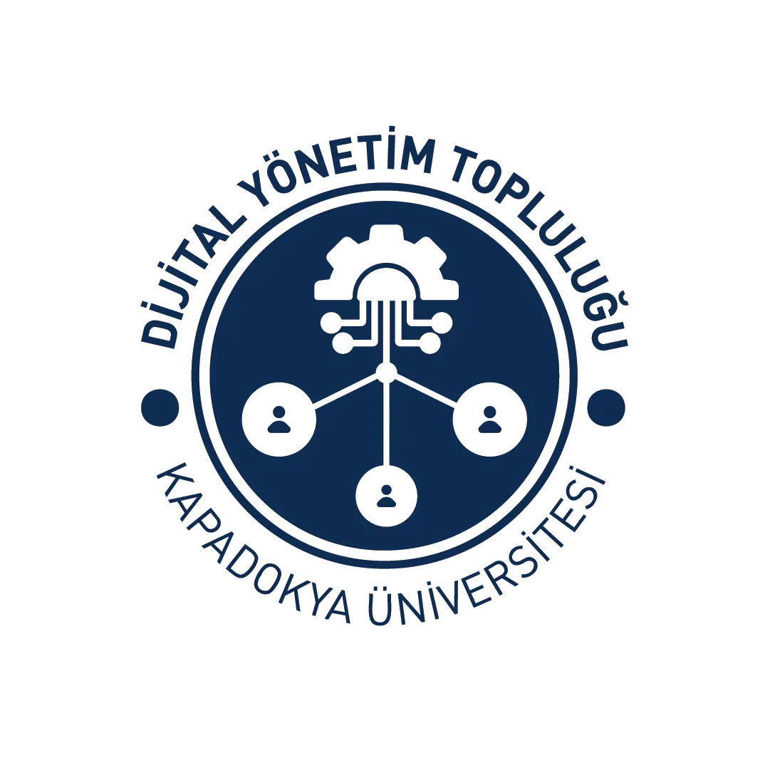 Dijital Yönetim Topluluğu mevcut logo